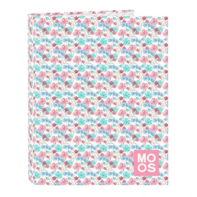Afbeelding van Ringmap Moos Flores Multicolour A4 26.5 x 33 4 cm