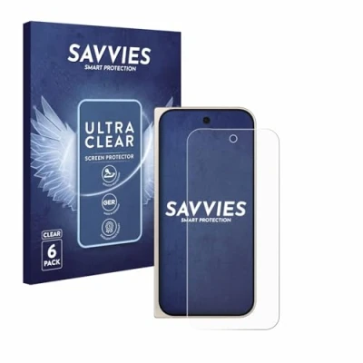 Afbeelding van Savvies Screenprotector voor Google Pixel 9 Pro Fold Folie Beschermfolie transparant (6 Stuks)