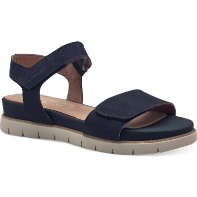 Afbeelding van Tamaris COMFORT Essentials Dames Sandalen NAVY NUBUK Maat 41