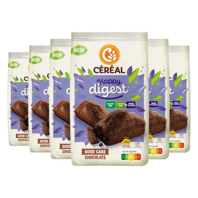 Afbeelding van 6x Céréal Good Cake Chocolade 6 stuks