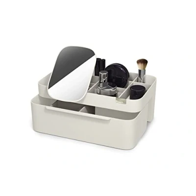 Afbeelding van Make Up Organizer Joseph Viva Met Verwijderbare Spiegel Beige