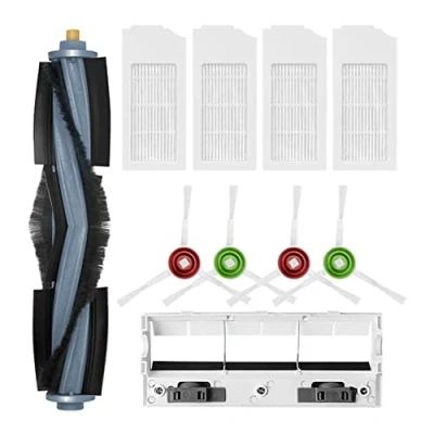 Afbeelding van Tsadeer Vervanging voor ECOVACS DEEBOT T10 Turbo Robotstofzuiger Reserveonderdelen Accessoires Hoofdborstel Zijborstel Hepa filter