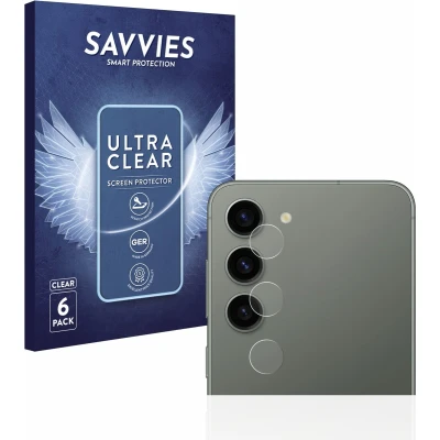 Afbeelding van Savvies Screenprotector voor Samsung Galaxy S23 Plus (ALLEEN Camera Lens) Folie Beschermfolie transparant (6 Stuks)