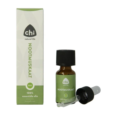 Afbeelding van Chi Nootmuskaat Olie Eko Bio 10ml
