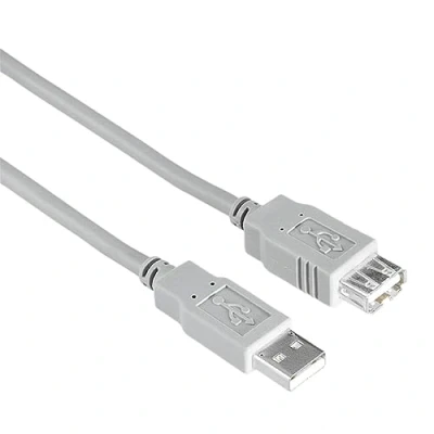 Afbeelding van Hama 00200905, 1,5 m, USB A, 2.0, 480 Mbit/s, Grijs