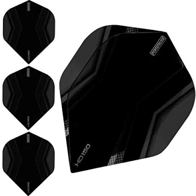 Afbeelding van ABC Darts Dart Flights Pentathlon HD150 zwart 10 sets (30 st.)