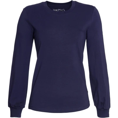 Afbeelding van Nachtblauw katoenen pyjamashirt Ringella Blauw Maat 48
