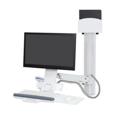 Afbeelding van Ergotron StyleView, Multimedia standaard, Wit, Aluminium, Kunststof, PC, 13,2 kg, 61 cm (24&quot;)