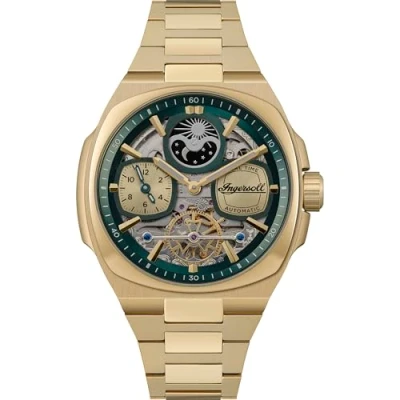 Afbeelding van Ingersoll Chronograaf, Heren, Maat: One Size, Goldfarben