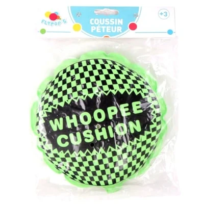 Afbeelding van FLYPOP&#039;S Scheetkussen Grappen 033264 Willekeurige kleur Latex Kind Verjaardag Grap en Grol 17 cm x 2 Vanaf 3 jaar.