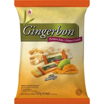 Afbeelding van Gingerbon Gember Mango Snoepjes 120.00 g