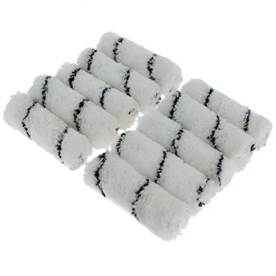 Afbeelding van Coral Easy Coater Paint Roller Cover met een microvezel mouw stof 4&quot; Mini 10 pcs Kleur: wit
