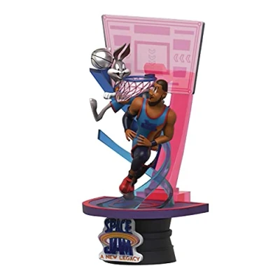 Afbeelding van Beast Kingdom Space Jam Nieuwe Legacy DS 069 Bugs &amp; Lebron D Stage 6 Standbeeld