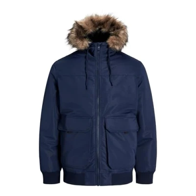 Afbeelding van Jack &amp; Jones JJCONSTRUCT Bomberjack voor heren, marineblauw blazer, L, navy L