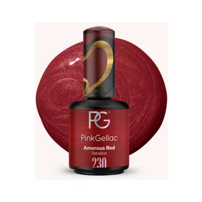 Afbeelding van Pink Gellac 230 Amorous Red gel nagellak 15 ml
