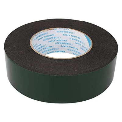 Afbeelding van Dubbelzijdige Schuimplakband Supersterke Waterdichte Zelfklevende Tape, Zwart 40 Mm x 10 M