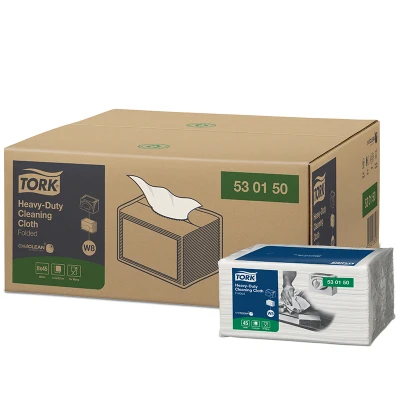 Afbeelding van Tork Heavy Duty Gevouwen Reinigingsdoek W8 530150