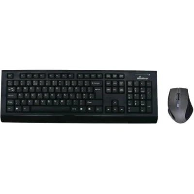 Afbeelding van MediaRange Wireless keyboard and mouse combo set, QWERTY (UK), black/grey