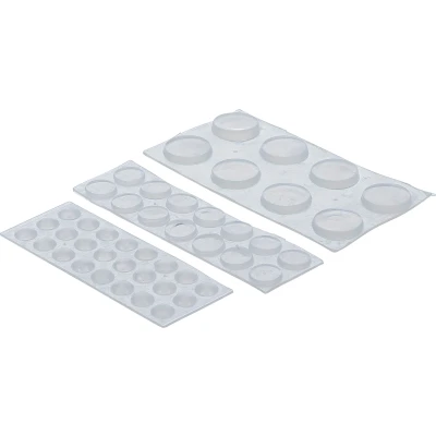 Afbeelding van BGS Elastische bufferset transparant 46 delig
