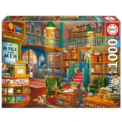 Afbeelding van Puzzel Educa Bookshop 1000 Onderdelen