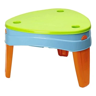 Afbeelding van Feber Speeltafel Play Island Table Zand en Watertafel Voor Kinderen vanaf 2 jaar 71 x 70 46 cm Kunststof Met Accessoires Deksel