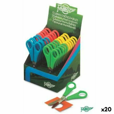 Afbeelding van Schaar Faibo Roestvrij staal 13 cm (20 Stuks)