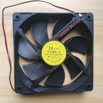 Afbeelding van Koelventilator voor YATE LOON D12BH 12 DC12V 2 Wire 12CM 12025 mute