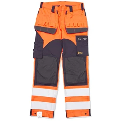 Afbeelding van Blaklader Multinorm inherent werkbroek 1589 1513 High Vis Oranje/Marineblauw C52