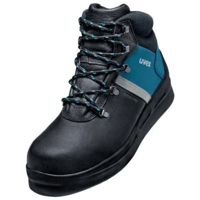 Afbeelding van uvex 3 asphaltpro 6559144 Hoge veiligheidsschoenen S3 Schoenmaat (EU): 44 Zwart, Blauw 1 paar