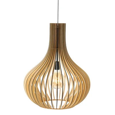 Afbeelding van Hanglamp Smukt 2697BE Blank hout
