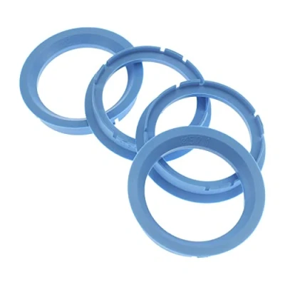 Afbeelding van 4 x centreerringen, 70,0 57,1 mm, lichtblauw, velgenringen, Made in Germany