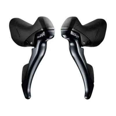 Afbeelding van Shimano Versteller /remhendelset 3 x 9 speed Sora ST R3000 zwart