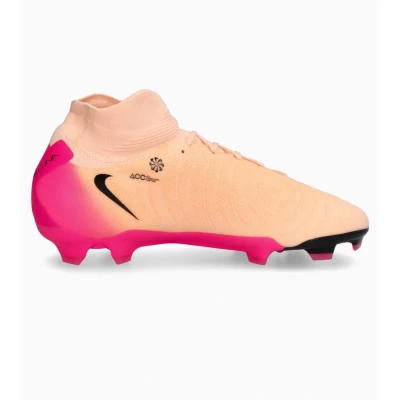 Afbeelding van Nike Performance Phantom LUNA 2 PRO Voetbalschoenen met kunststof noppen, Heren, Maat: 41, Crimson tint/black/pink blast Schoenen