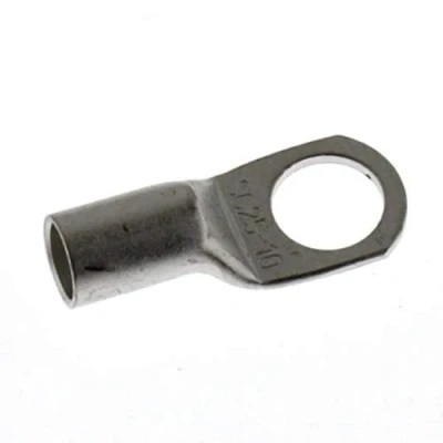 Afbeelding van SeKi 14094 Buiskabelschoenen, 25 mm, blank M10, kabelschoen, niet geïsoleerd, zilver
