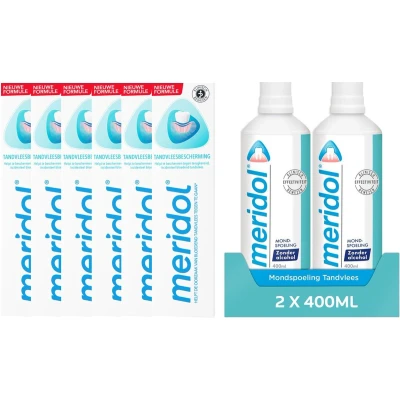 Afbeelding van Meridol Voordeelpakket 8 Delig