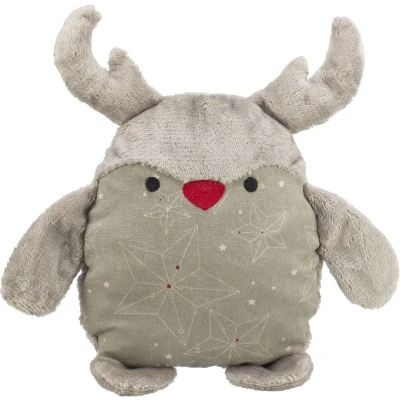Afbeelding van Trixie Xmas Rendier Zonder Geluid Stof / Pluche Grijs
