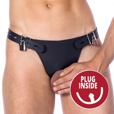 Afbeelding van Rimba Kuisheid slip met anaal dildo