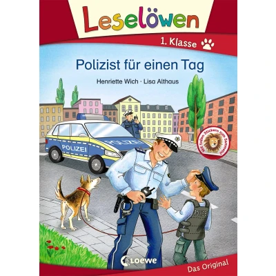 Afbeelding van Leselöwen 1. Klasse Polizist für einen Tag: Erstlesebuch Kinder ab 6 Jahre