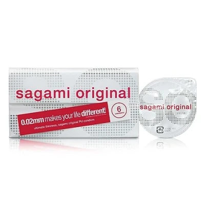 Afbeelding van Sagami Original latexvrij condooms 6 stuks