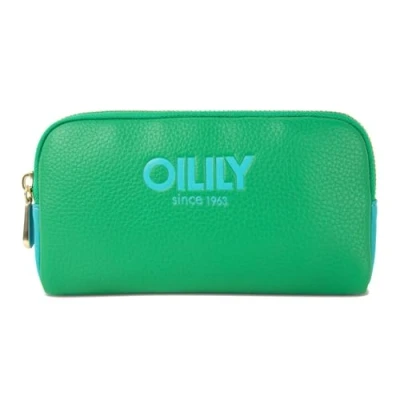 Afbeelding van Oilily Zaza Portemonnee Dames Ritssluiting Groen One Size