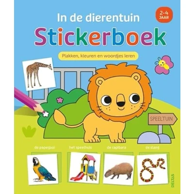 Afbeelding van In de dierentuin Stickerboek