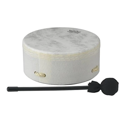 Afbeelding van Remo E1 0308 00 Buffalo Drum Standard 8 inch handtrommel met mallet