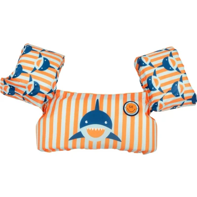 Afbeelding van Swim Essentials Puddle Jumper Oranje/Blauw Haai 2 6 Jaar Zwemvest