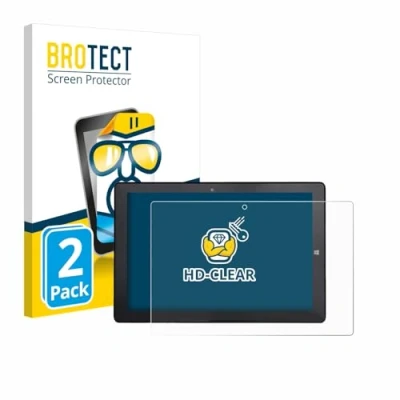 Afbeelding van BROTECT (2 Stuks) Schermbeschermer voor Awow AiBook 10 Screen Protector Transparant