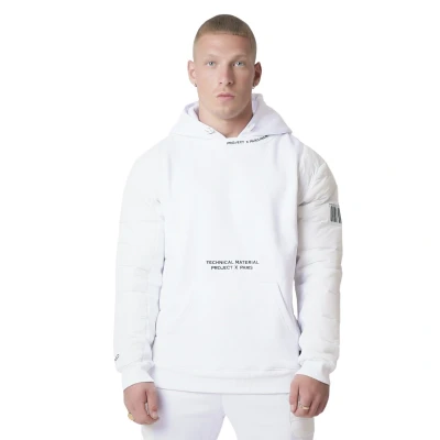 Afbeelding van Hoodie met gewatteerde mouwen Project X Paris