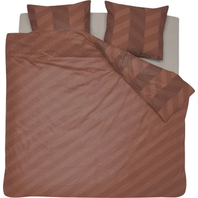Afbeelding van Damai Dekbedovertrek Atomy Brick Red 240 x 200/220