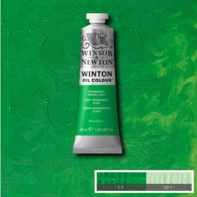 Afbeelding van Winton olieverf 37 ml Permanent Green Light