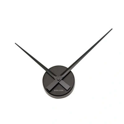 Afbeelding van Karlsson Wandklok Little Big Time Mini Zwart Ø44cm