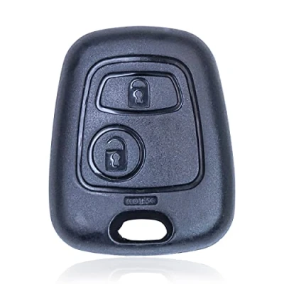 Afbeelding van Sleutelbehuizing met 2 toetsen, klapsleutel, afstandsbediening, autosleutel voor Peugeot 107, 207, 306, 307, 406, 407, Citroen, C1, C2, C3, C5, C6