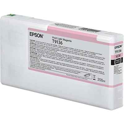 Afbeelding van Epson T9136 Inktcartridge Licht magenta